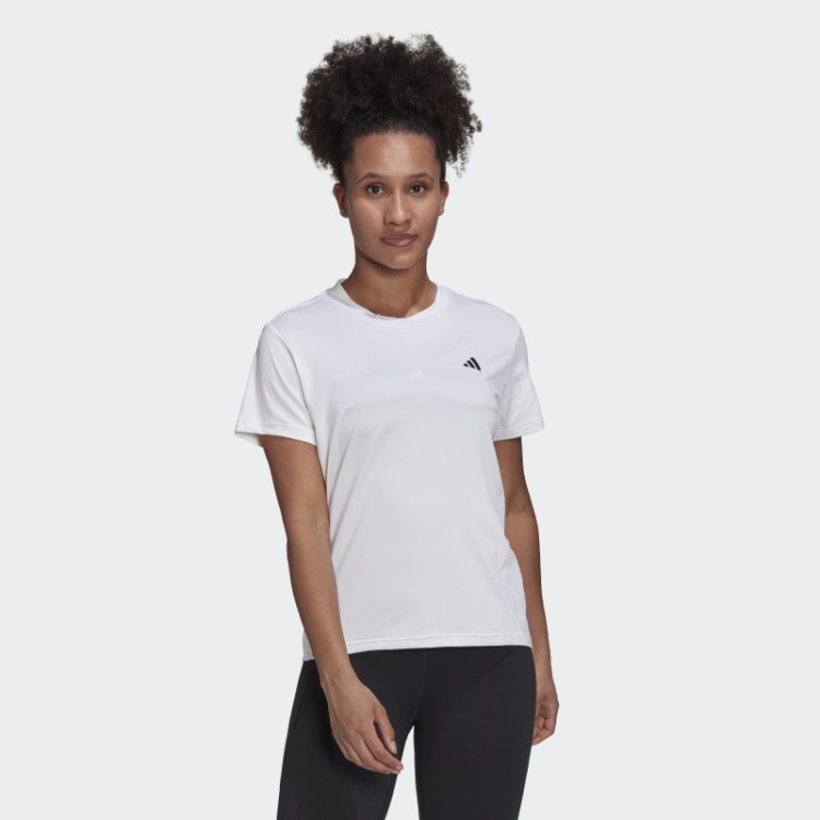 Camiseta Branca Adidas Aeroready Feita Para Treinar