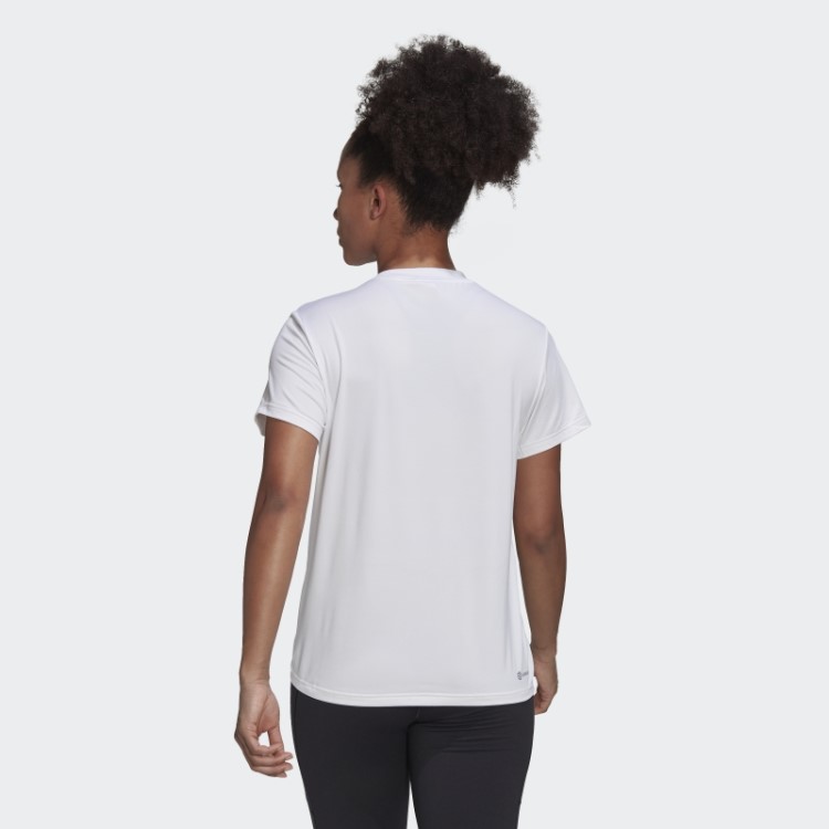 Camiseta Branca Adidas Aeroready Feita Para Treinar