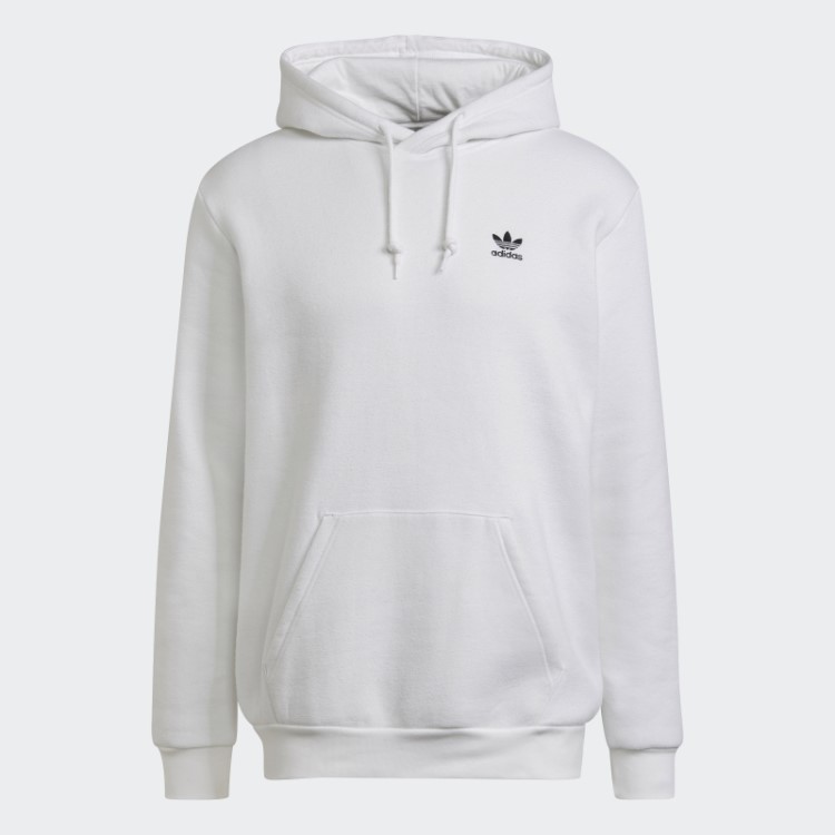 Adidas Moletom Com Capuz Branco Adicolor Essentials Trefoil