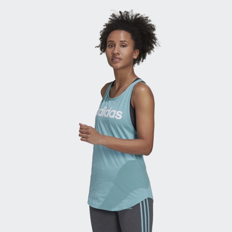 Regata Com Logo Solto Essentials Adidas Mint Ton