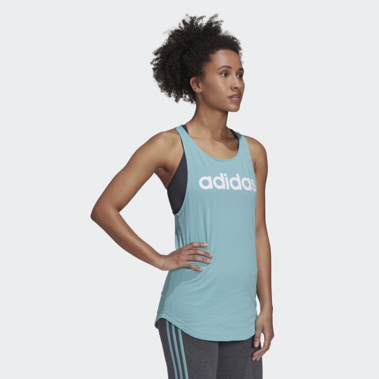 Regata Com Logo Solto Essentials Adidas Mint Ton