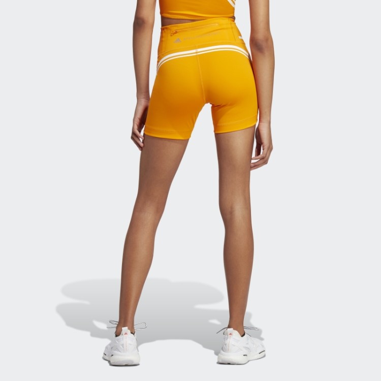 Adidas By Stella Mccartney Truepace Shorts De Corrida Moda Laranja