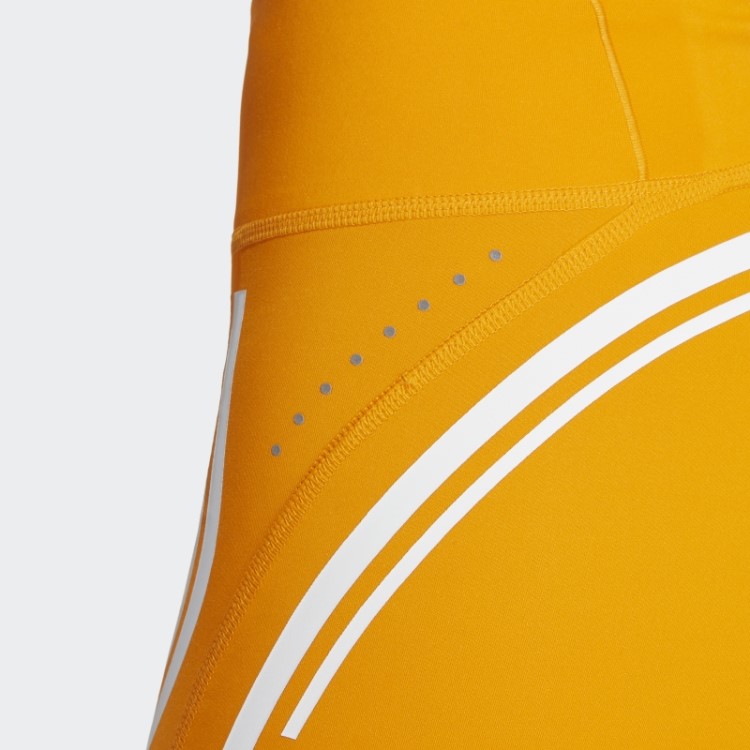 Adidas By Stella Mccartney Truepace Shorts De Corrida Moda Laranja