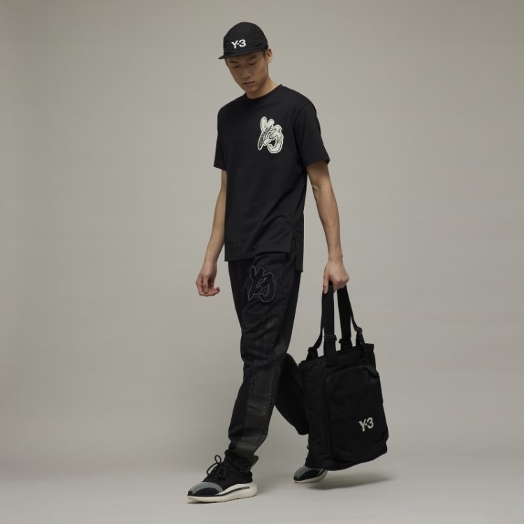 Elegante Camiseta Adidas Y-3 Brush Graphic