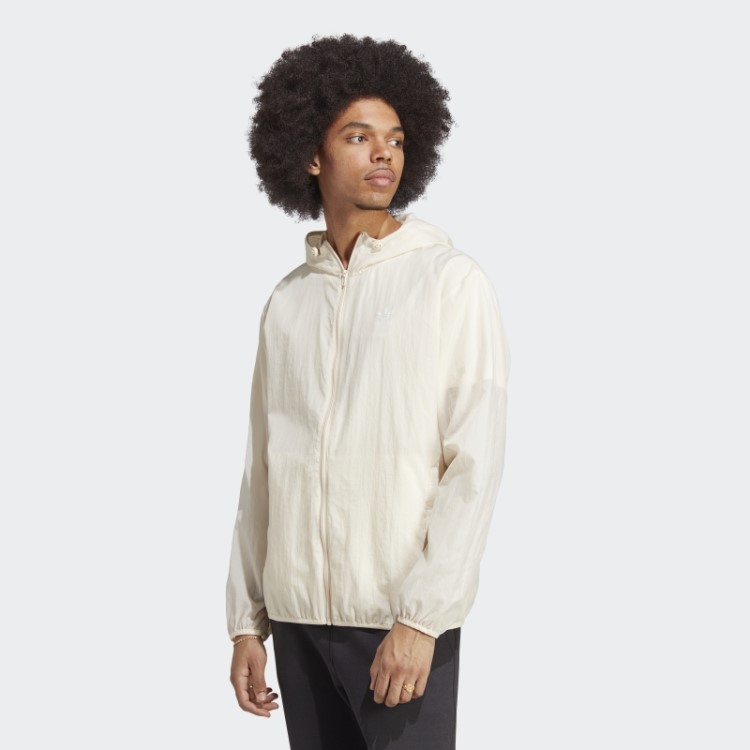 Blusão Trefoil Essentials Branco Adidas