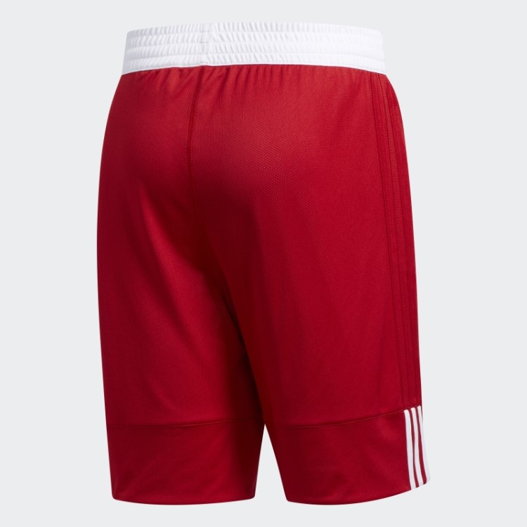 Calção Vermelho Adidas 3g Speed Reversível