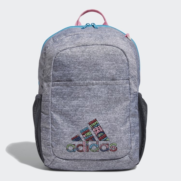 Mochila Pronta Adidas Cinza