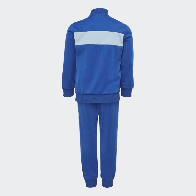 Essentials 3 Listras Brilhante Agasalho Adidas Royal Blue