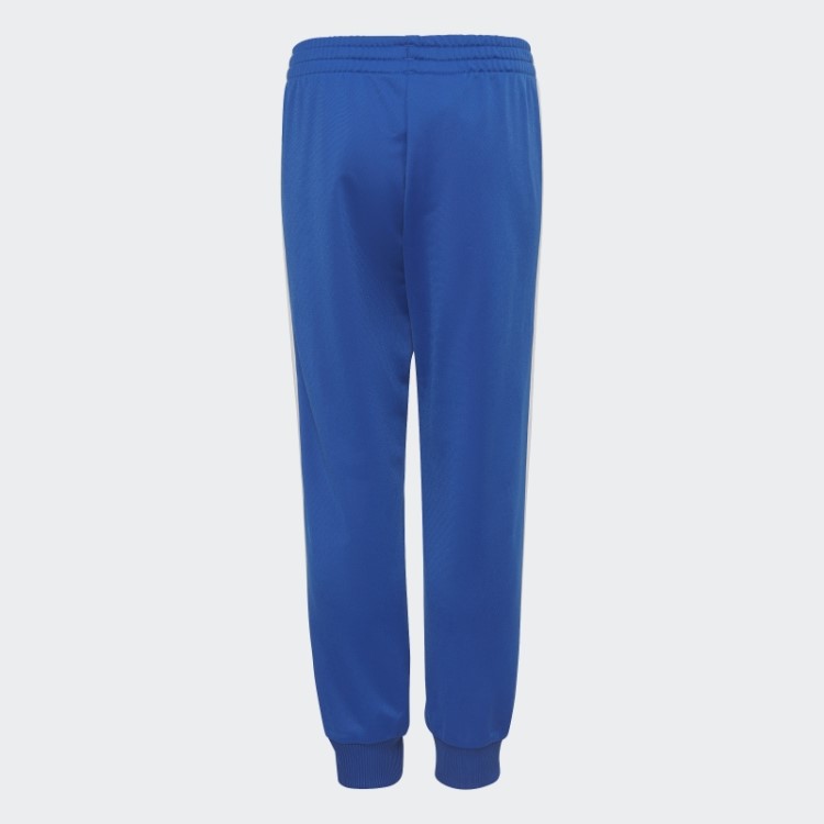Essentials 3 Listras Brilhante Agasalho Adidas Royal Blue