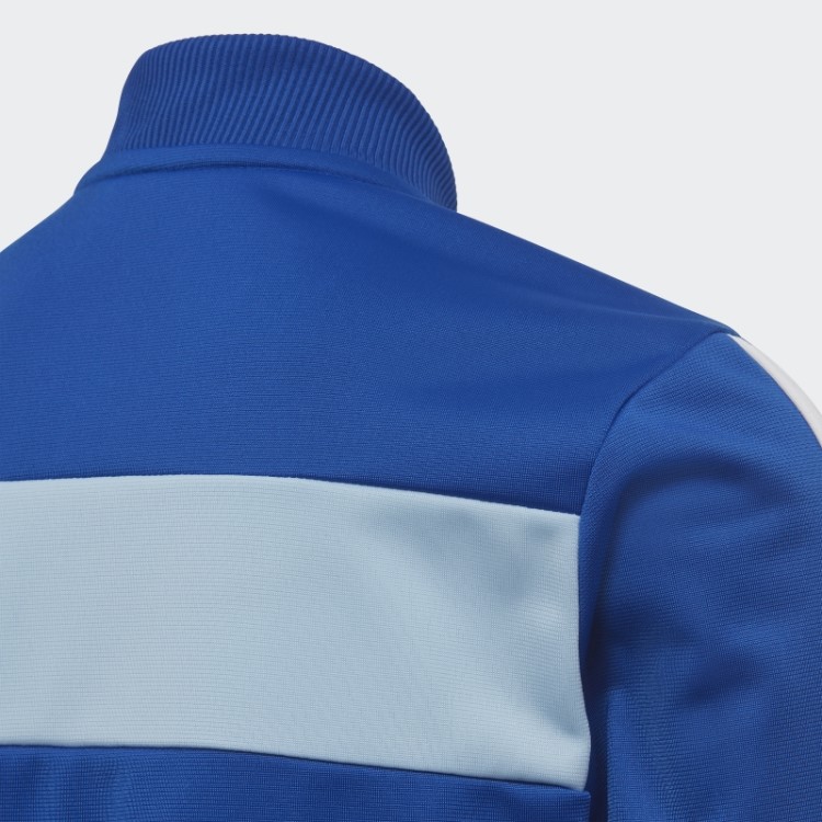 Essentials 3 Listras Brilhante Agasalho Adidas Royal Blue