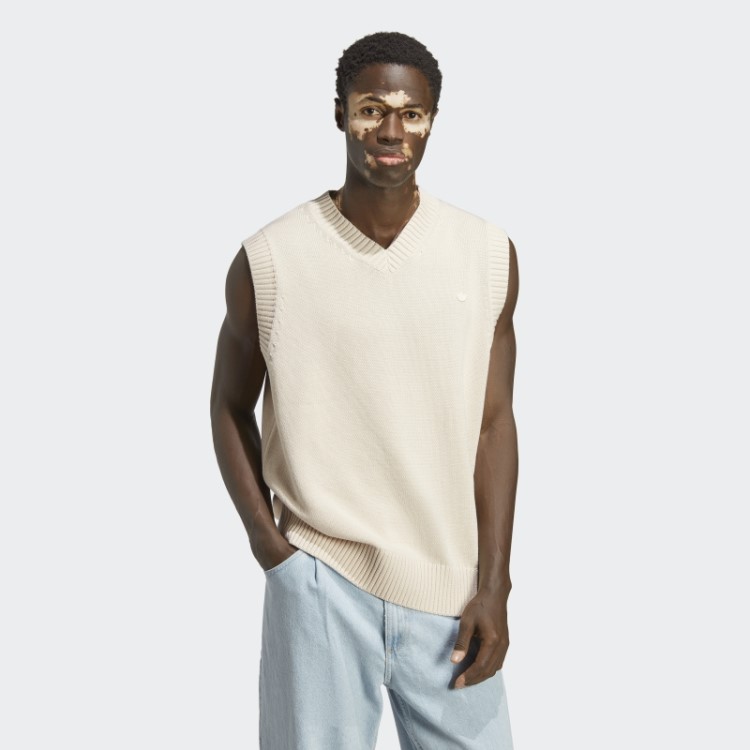 Colete De Malha Premium Essentials Branco Adidas