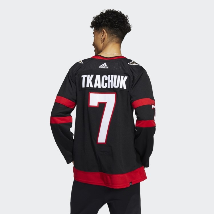 Black Senators Brady Tkachuk Home Autentic Jersey Adidas
