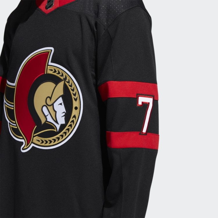Black Senators Brady Tkachuk Home Autentic Jersey Adidas