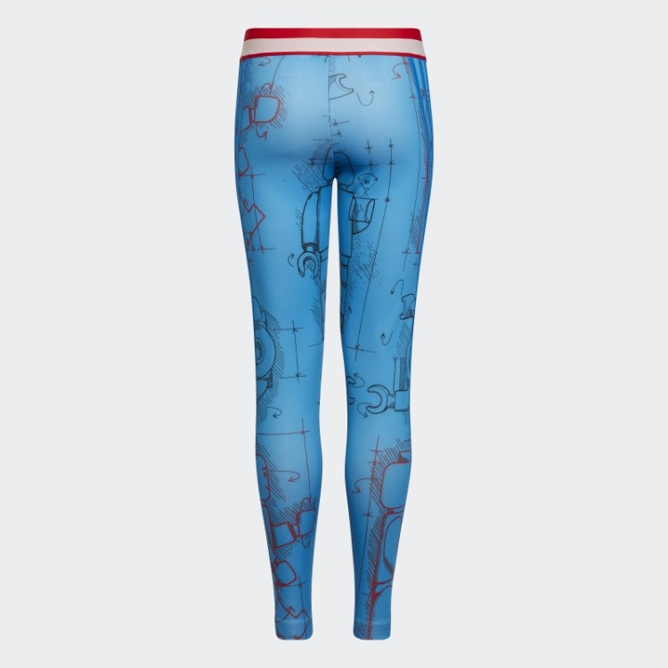 Meia-calça Azul Adidas X Lego Tech Pack Moda