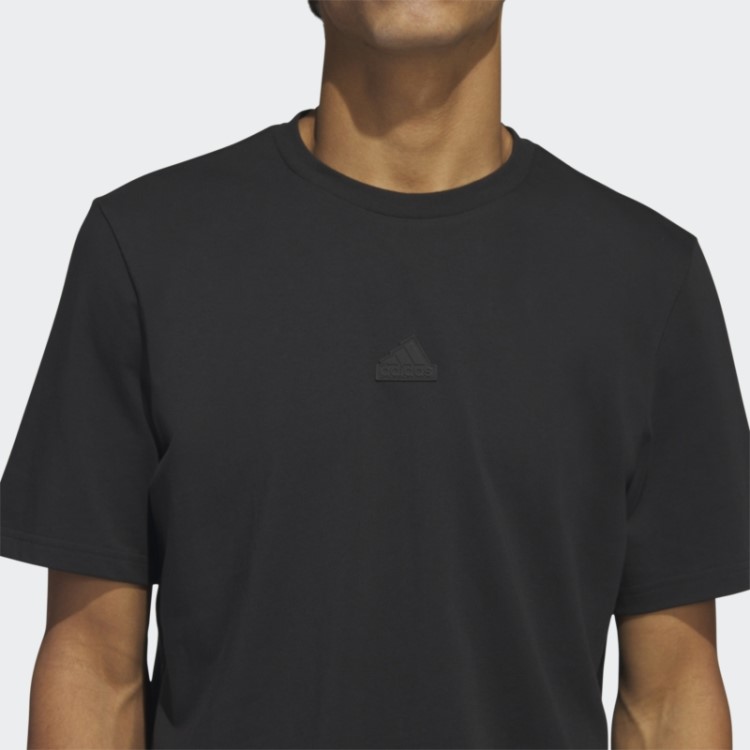 Future Icons Camiseta Manga Curta Estampada Adidas Black Fashion