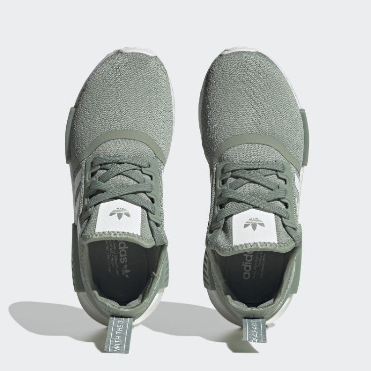 Tênis Adidas Nmd-r1 Verde Prateado