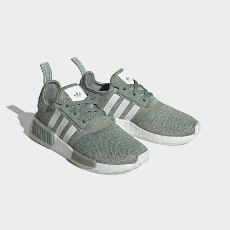 Tênis Adidas Nmd-r1 Verde Prateado