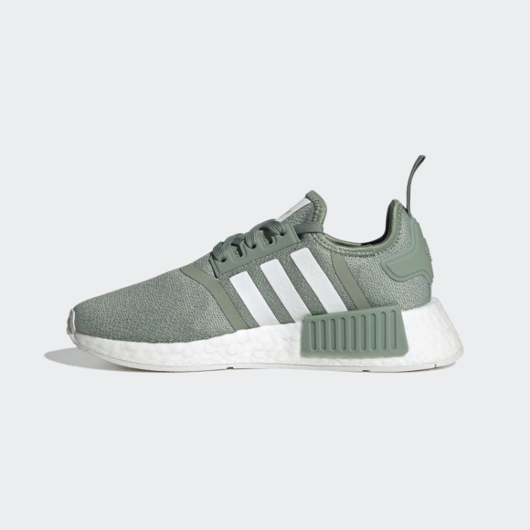 Tênis Adidas Nmd-r1 Verde Prateado