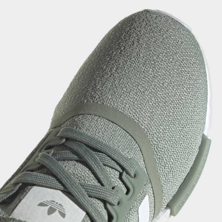 Tênis Adidas Nmd-r1 Verde Prateado
