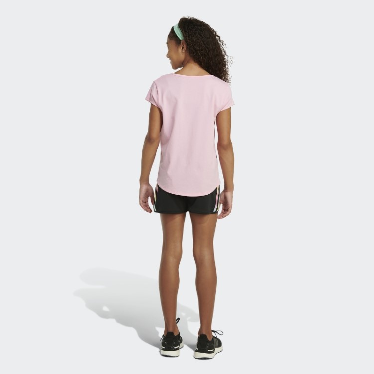 Adidas Shorts De Malha Listrada Preto