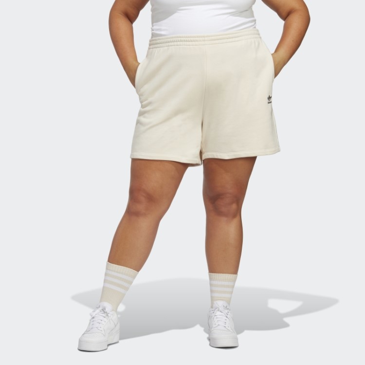 Calção Adidas Adicolor Essentials French Terry (tamanho Grande) Branco