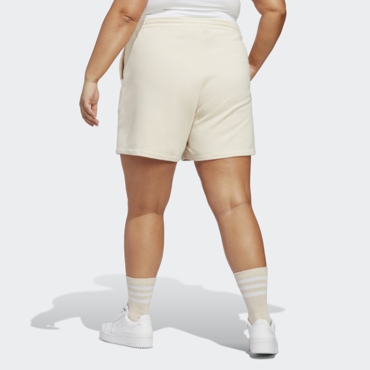 Calção Adidas Adicolor Essentials French Terry (tamanho Grande) Branco