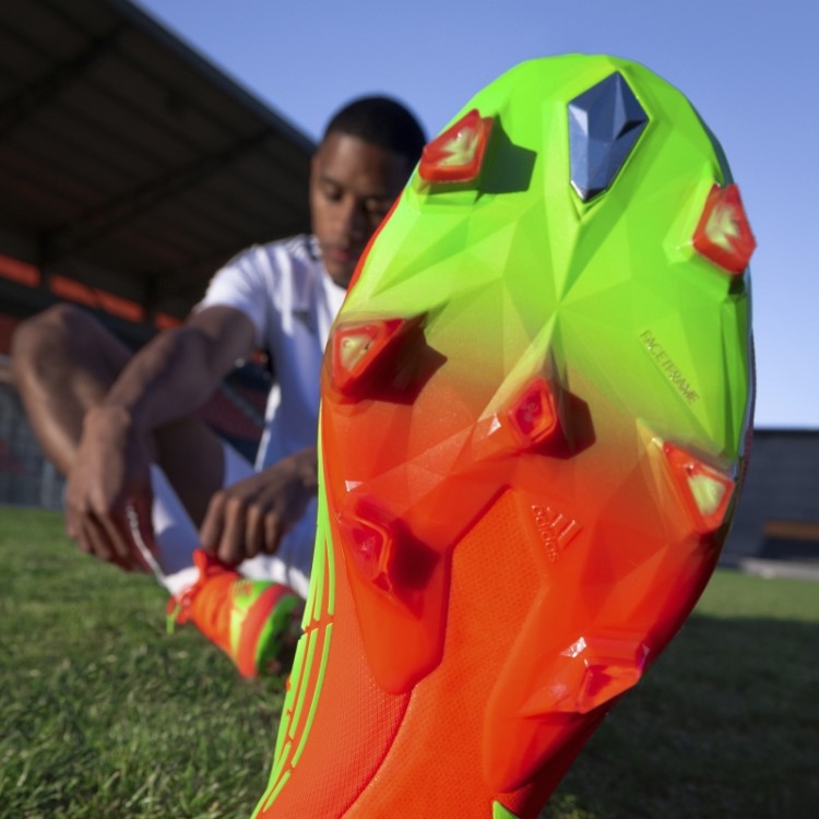 Predador Edge.1 Chuteiras De Futebol Para Terreno Firme Vermelho Adidas