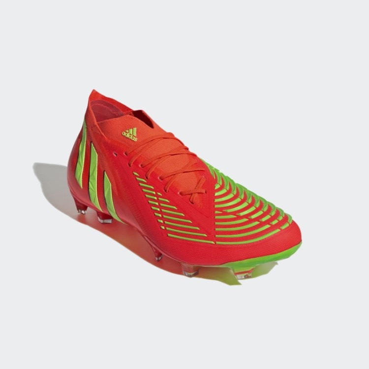 Predador Edge.1 Chuteiras De Futebol Para Terreno Firme Vermelho Adidas