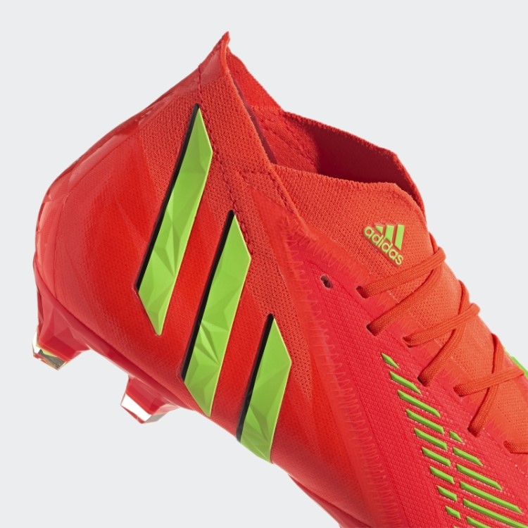 Predador Edge.1 Chuteiras De Futebol Para Terreno Firme Vermelho Adidas