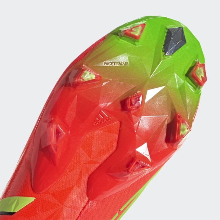 Predador Edge.1 Chuteiras De Futebol Para Terreno Firme Vermelho Adidas