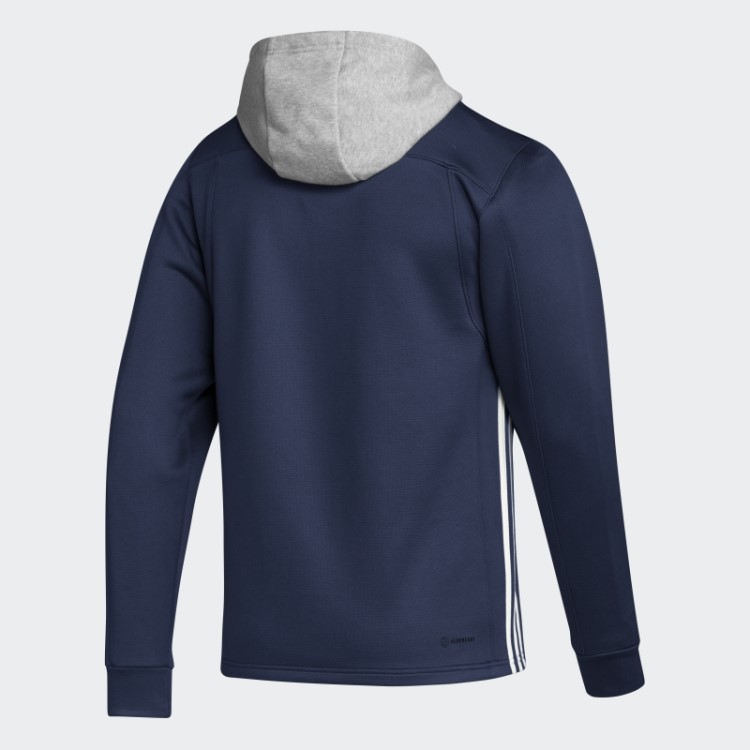 Adidas Jets Moletom Com Capuz De Renda Azul Marinho