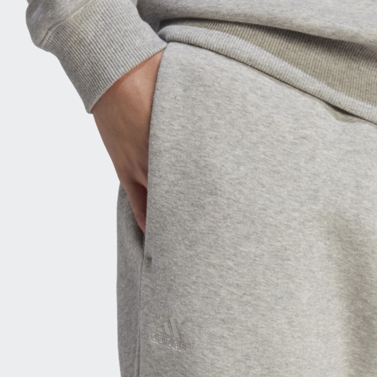 Jogger Gráfico De Lã Adidas All Szn Cinza Médio