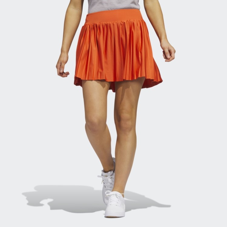 Adidas Ultimate365 Tour Plissado Short De Golfe De 15 Polegadas Vermelho