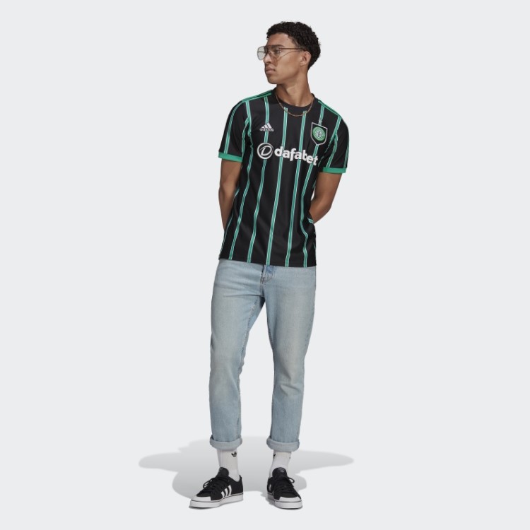 Camisola Away Preta Adidas Celtic Fc 22/23