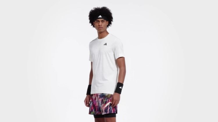 Camiseta Tênis Freelift Branca Adidas Hot