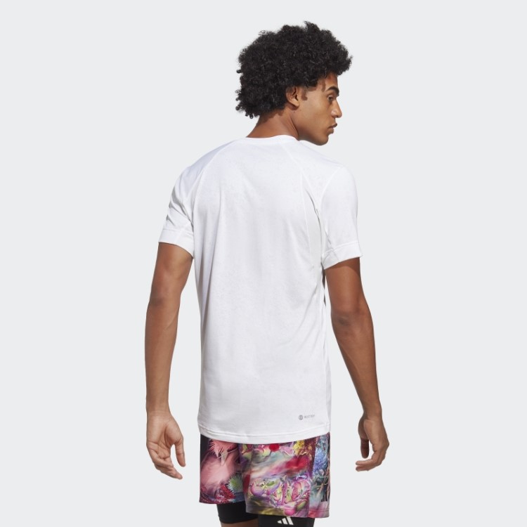 Camiseta Tênis Freelift Branca Adidas Hot