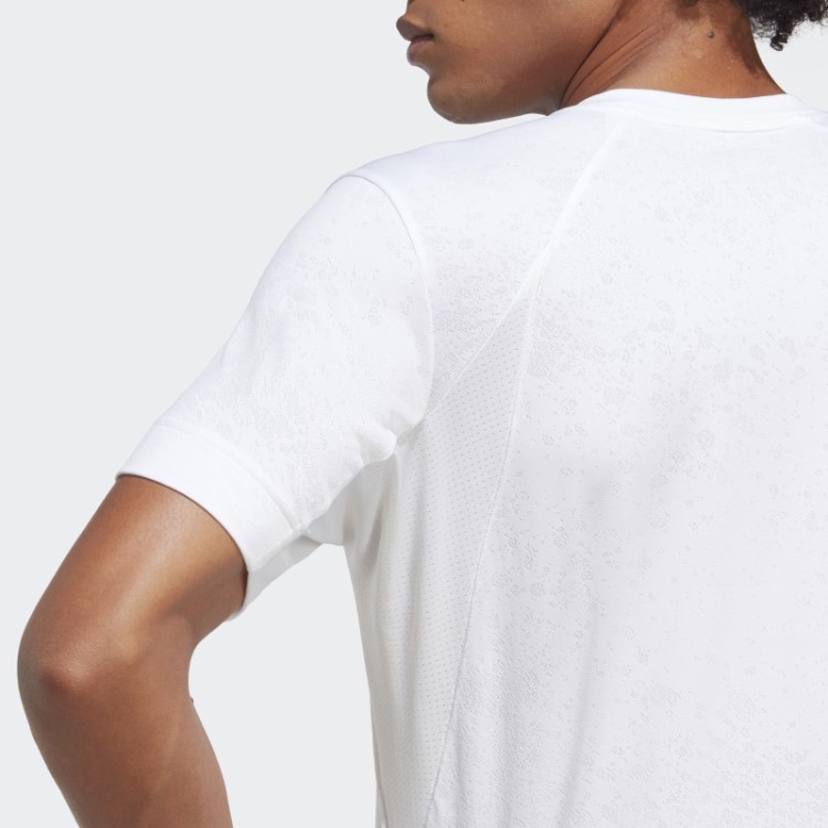 Camiseta Tênis Freelift Branca Adidas Hot