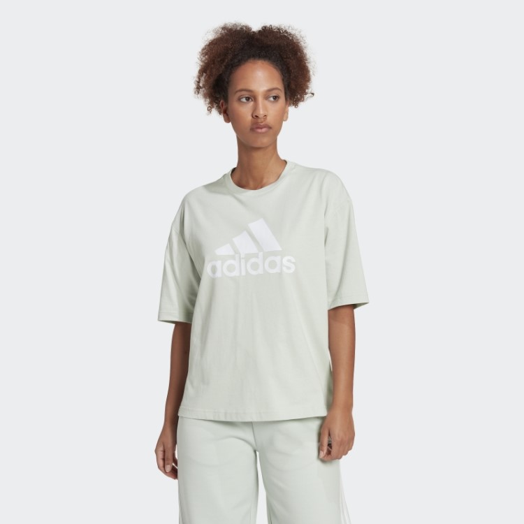 Emblema De ícones Do Futuro Da Camiseta Esportiva Verde Adidas