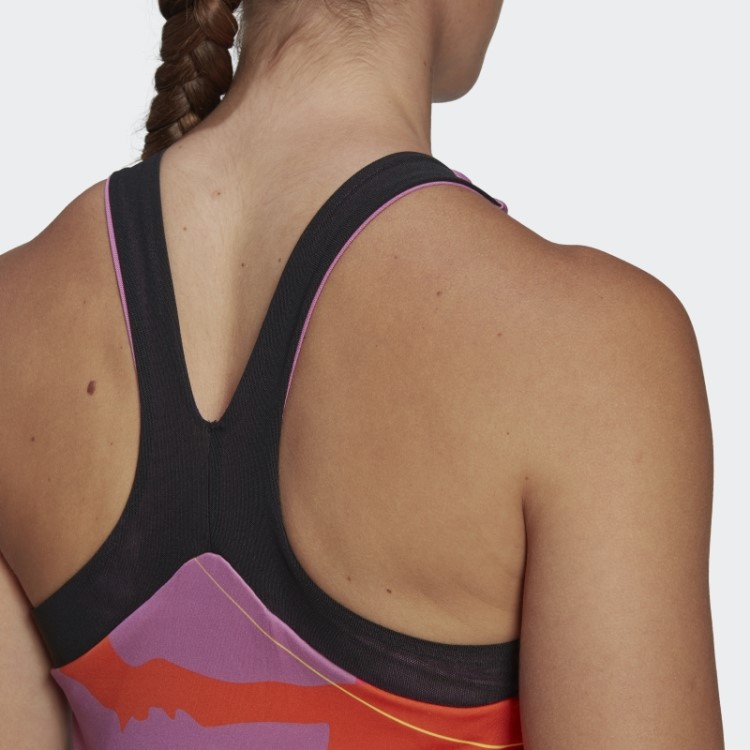 Vestido Lilás Adidas Tênis New York