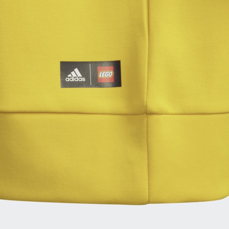 Moletom Adidas X Classic Lego Amarelo Quente