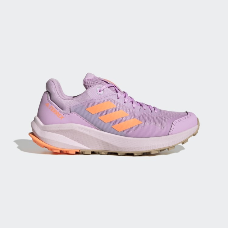 Tênis De Corrida De Trilha Adidas Lilás Terrex Trailrider