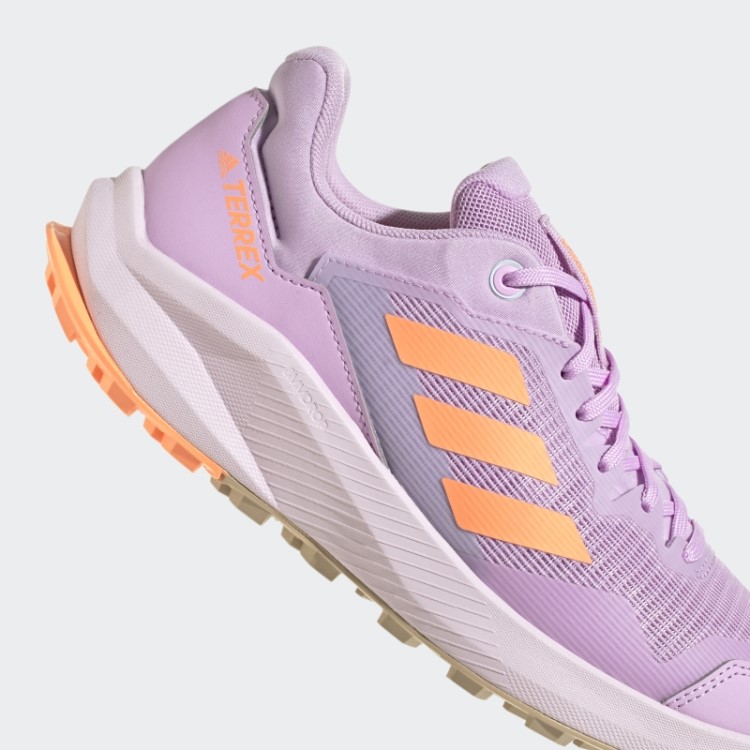 Tênis De Corrida De Trilha Adidas Lilás Terrex Trailrider