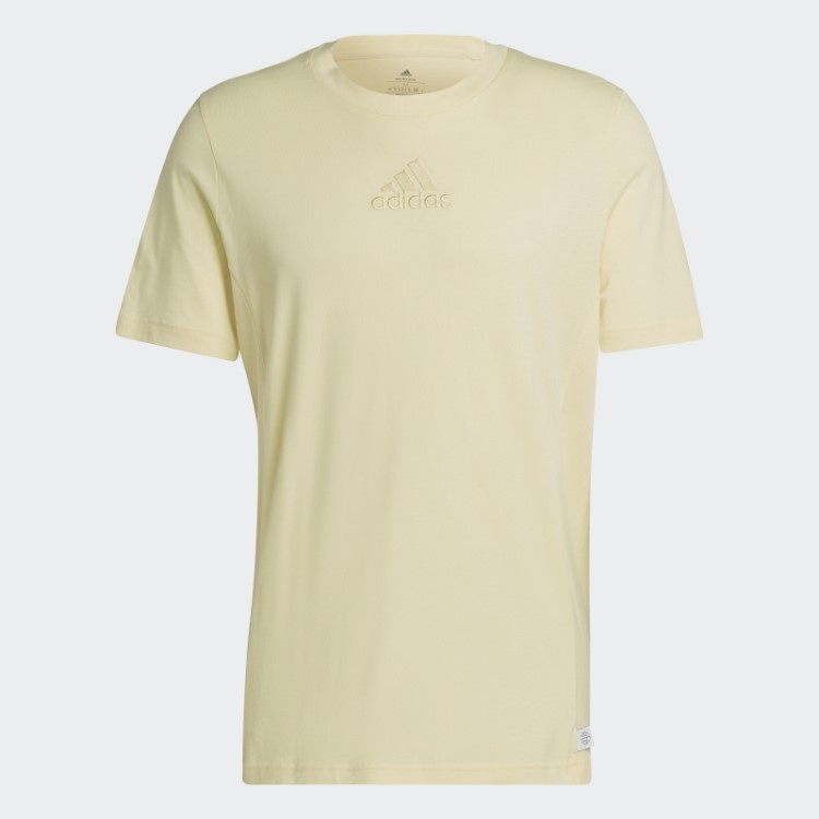 Camiseta Amarela Adidas Studio Lounge