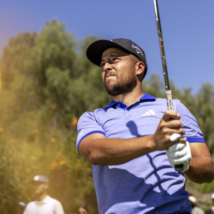 Camisa Polo De Golfe No-show Azul Adidas Ultimate365