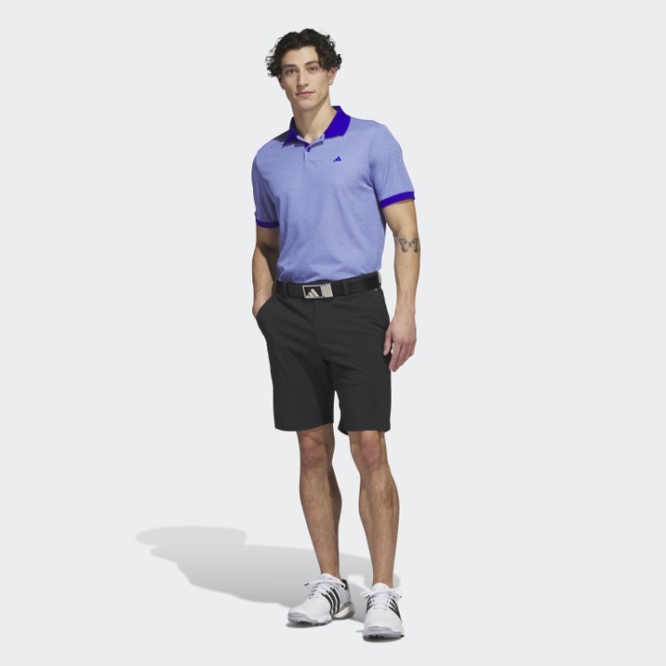 Camisa Polo De Golfe No-show Azul Adidas Ultimate365