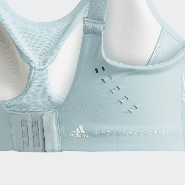 Cinza Cinza Sutiã Esportivo Adidas By Stella Mccartney Truepace De Alto Suporte