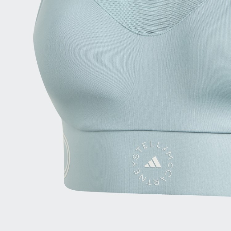Adidas By Stella Mccartney Truepace Sutiã Esportivo De Alto Suporte Cinza Cinza