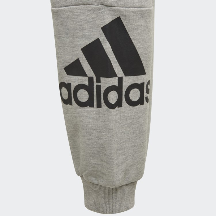 Calça Felpuda Francesa Essencial Cinza Médio Adidas