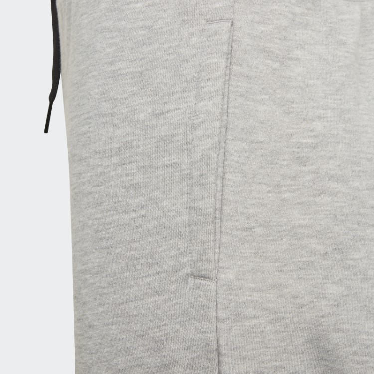 Calça Felpuda Francesa Essencial Cinza Médio Adidas