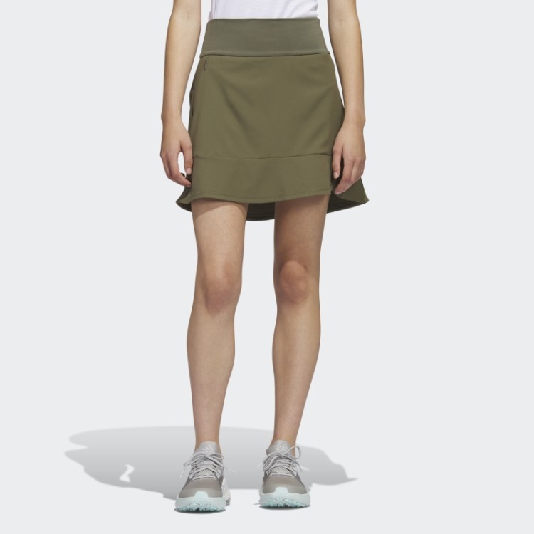 Skort Babados Verde-oliva Adidas